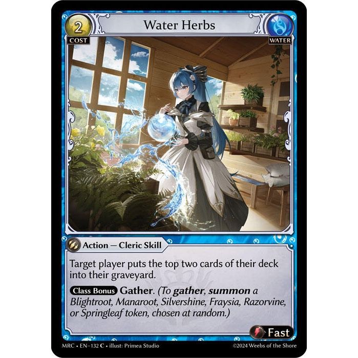 Image for Water Herbs (132) (MRC) - Grand Archive TCG