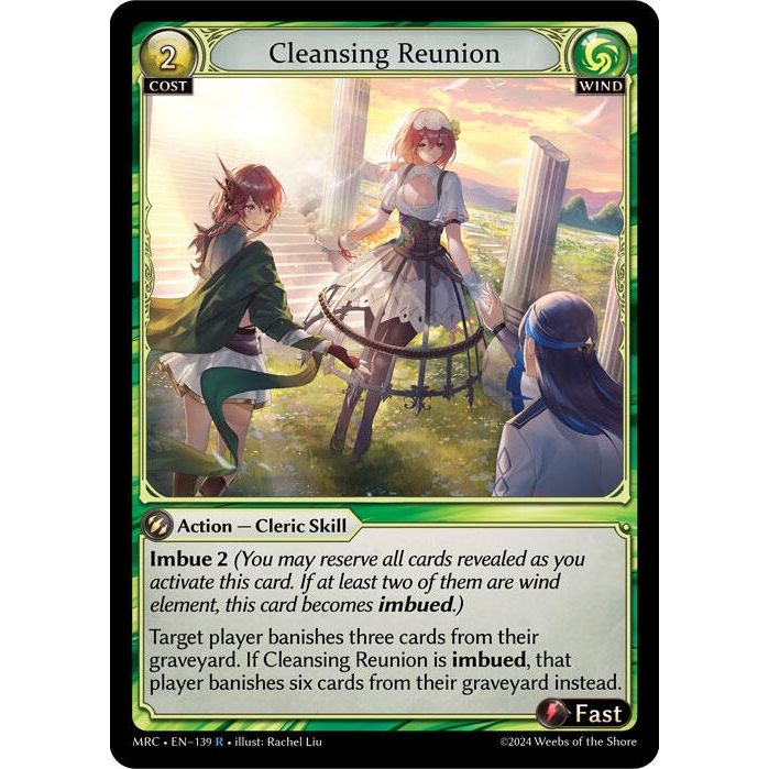 Image for Cleansing Reunion (139) (MRC) - Grand Archive TCG