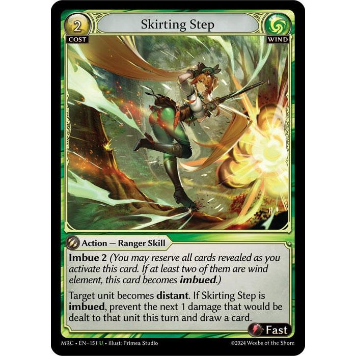Image for Skirting Step (151) (MRC) - Grand Archive TCG