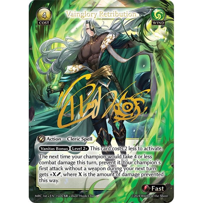 Image for Vainglory Retribution (CSR) (154) (MRC) - Grand Archive TCG