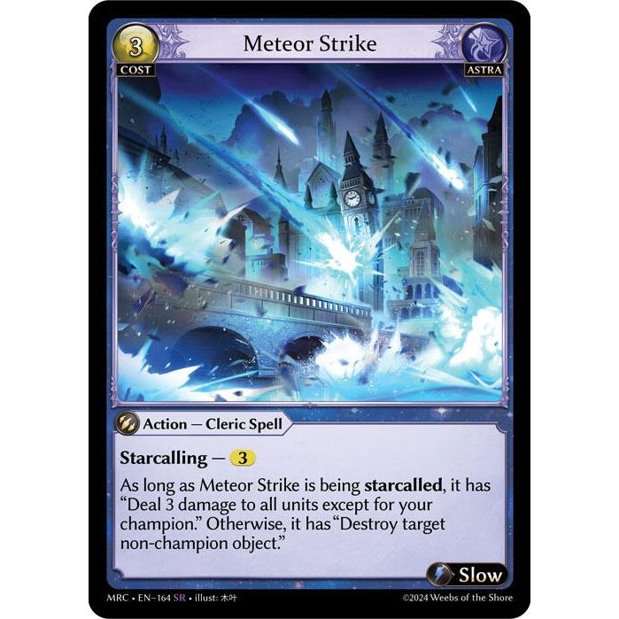 Image for Meteor Strike (164) (MRC) - Grand Archive TCG