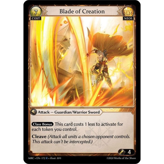 Image for Blade of Creation (172) (MRC) - Grand Archive TCG