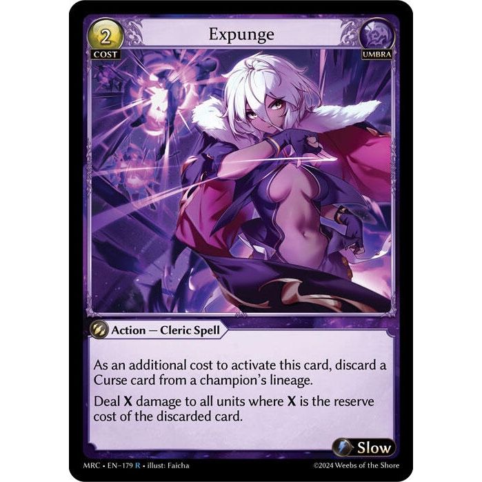 Image for Expunge (179) (MRC) - Grand Archive TCG