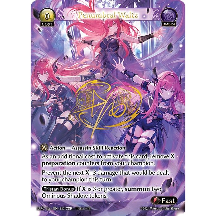 Image for Penumbral Waltz (CSR) (183) (MRC) - Grand Archive TCG