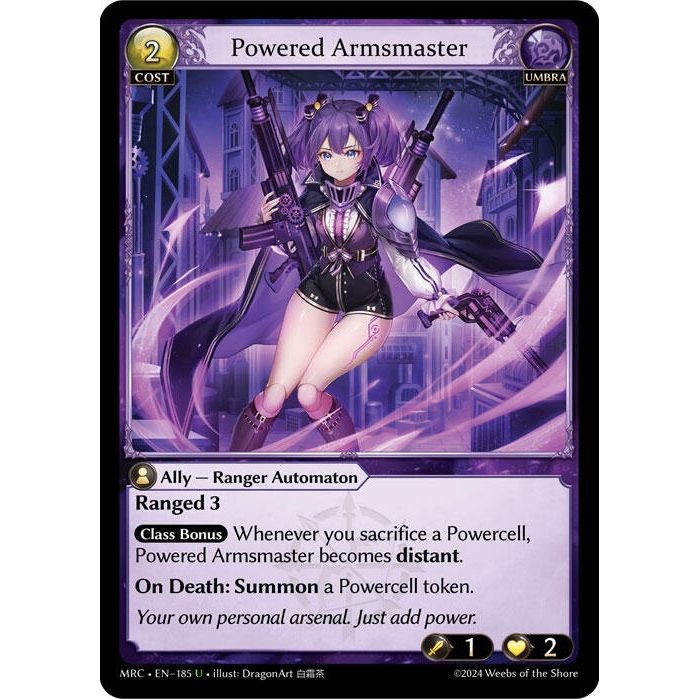 Image for Powered Armsmaster (185) (MRC) - Grand Archive TCG