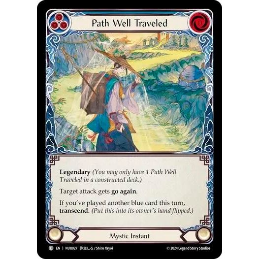 Image for Path Well Traveled (NUU027) - Flesh and Blood TCG