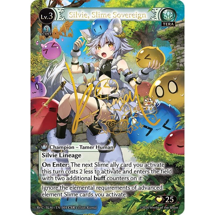Image for Silvie, Slime Sovereign (CSR) (004) (SLM) - Grand Archive TCG