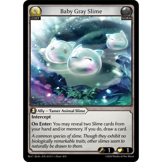 Image for Baby Gray Slime (013) (SLM) - Grand Archive TCG
