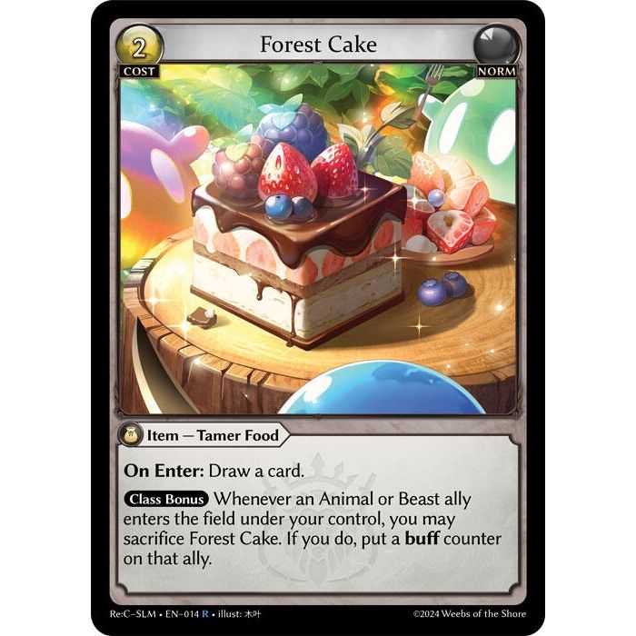 Image for Forest Cake (014) (SLM) - Grand Archive TCG