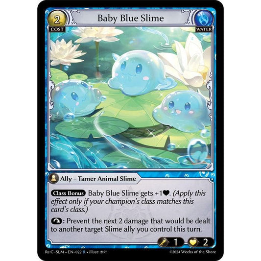 Image for Baby Blue Slime (022) (SLM) - Grand Archive TCG