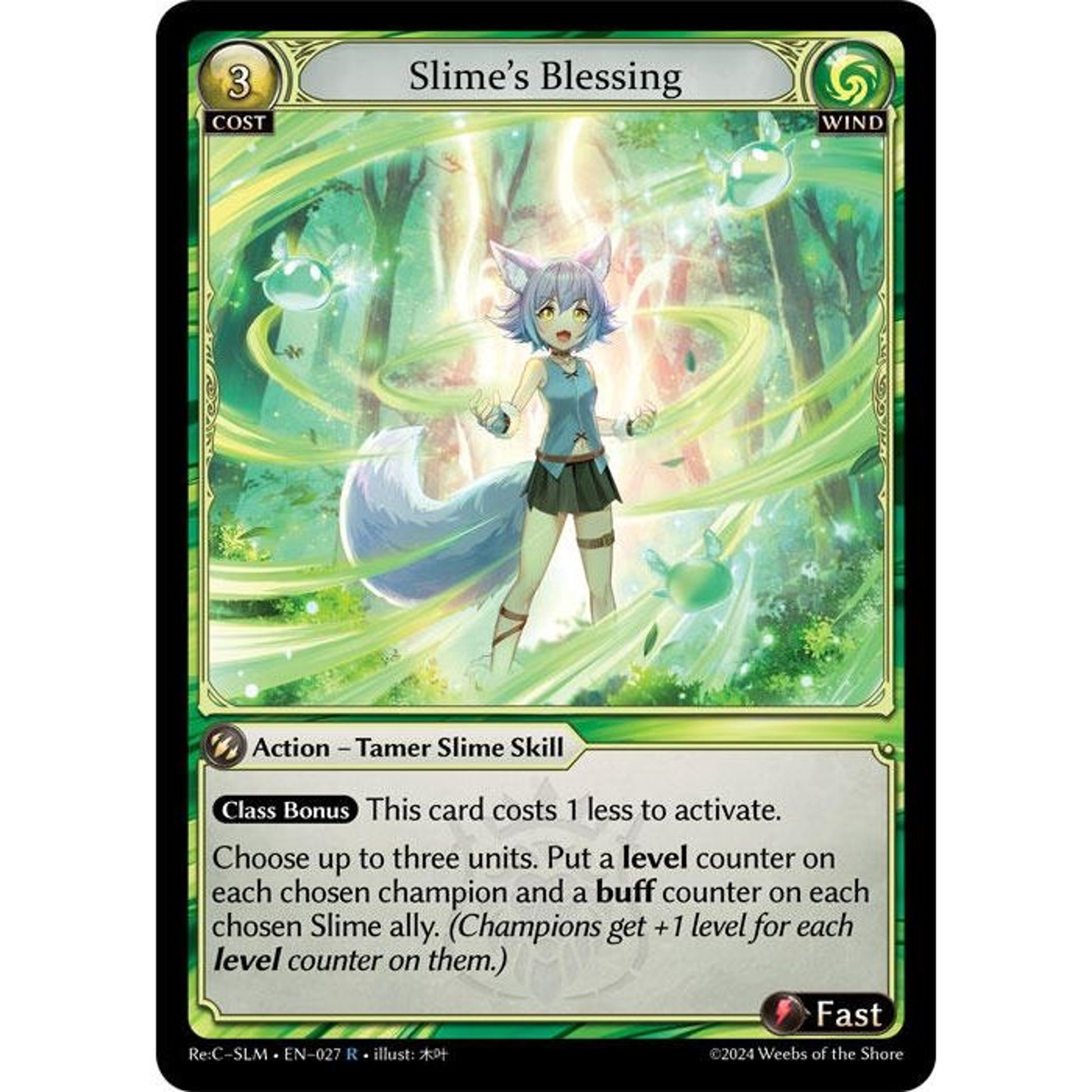 Image for Slime's Blessing (027) (SLM) - Grand Archive TCG