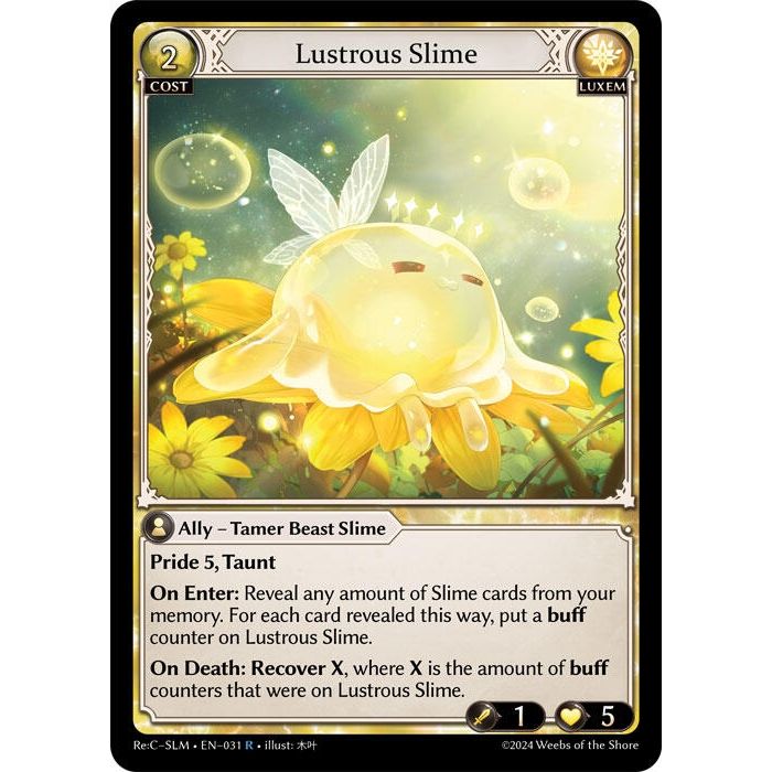 Image for Lustrous Slime (031) (SLM) - Grand Archive TCG