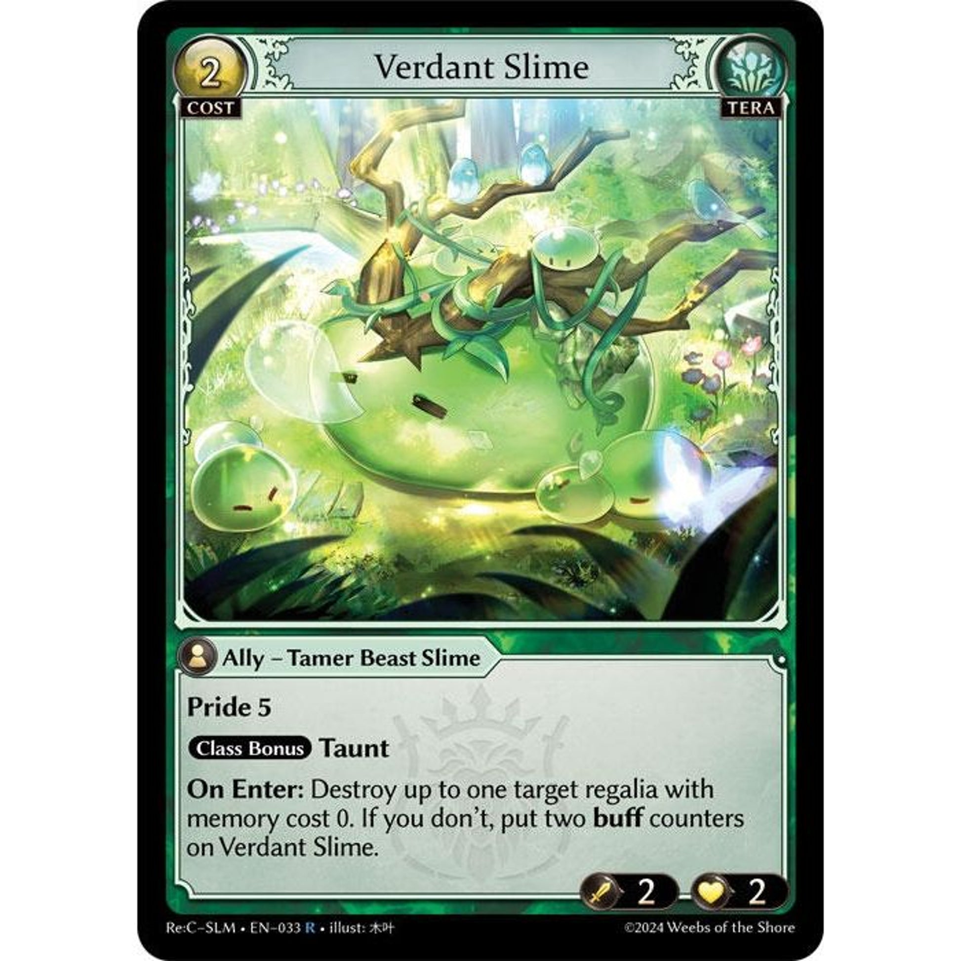 Image for Verdant Slime (033) (SLM) - Grand Archive TCG