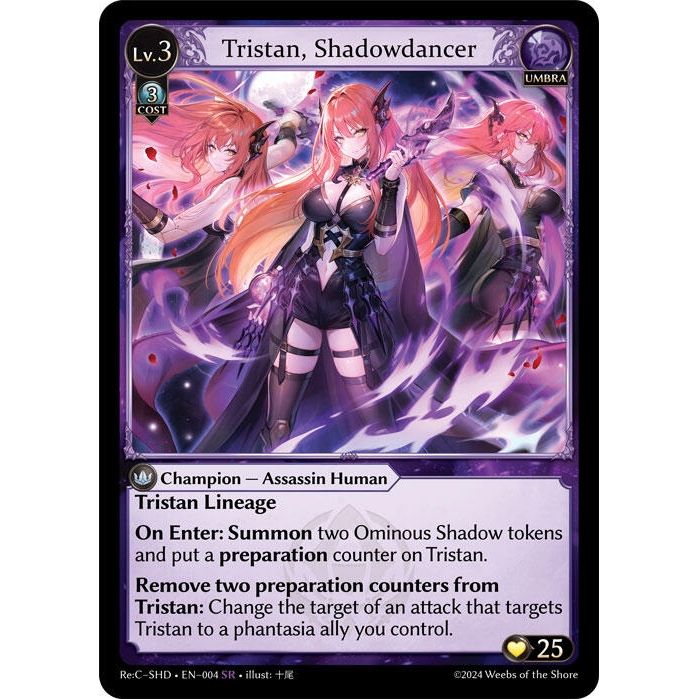 Image for Tristan, Shadowdancer (004) (SHD) - Grand Archive TCG