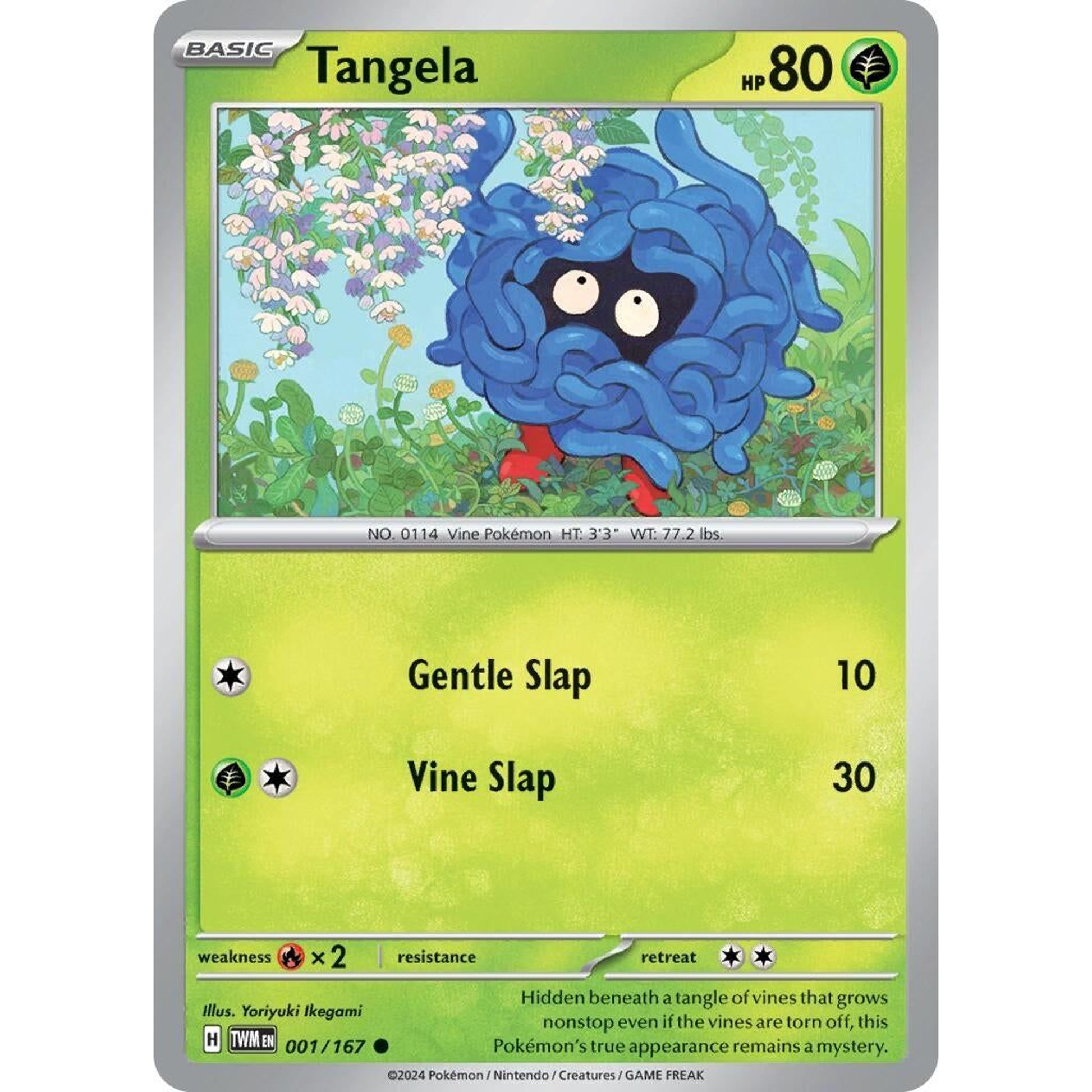 Image for Tangela (001/167) (TWM) - Pokemon