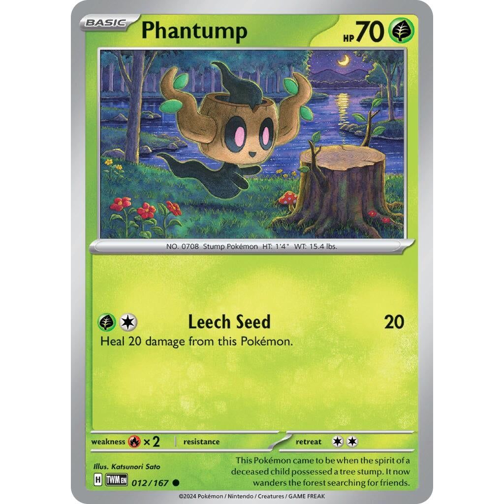 Image for Phantump (012/167) (TWM) - Pokemon