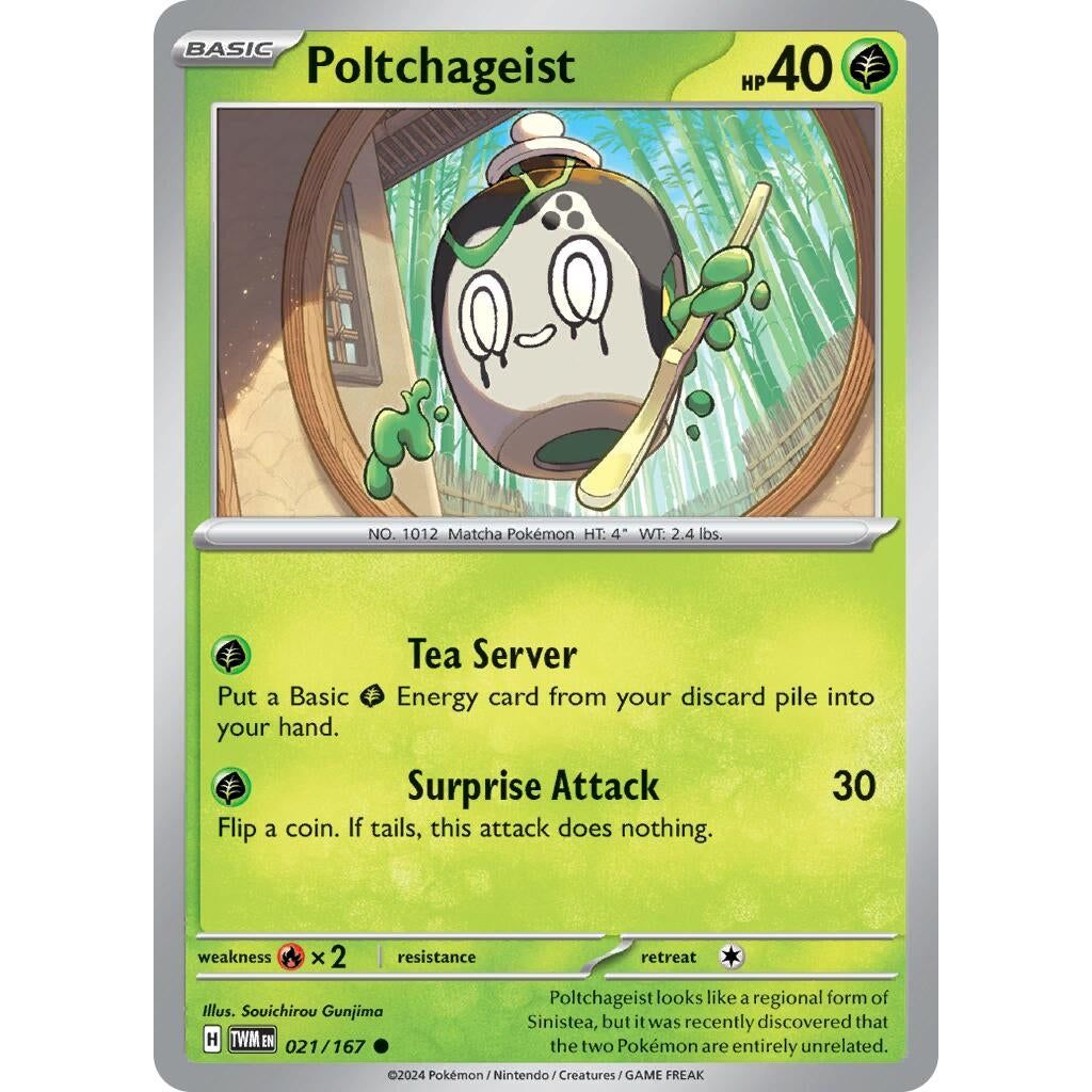 Image for Poltchageist (021/167) (TWM) - Pokemon