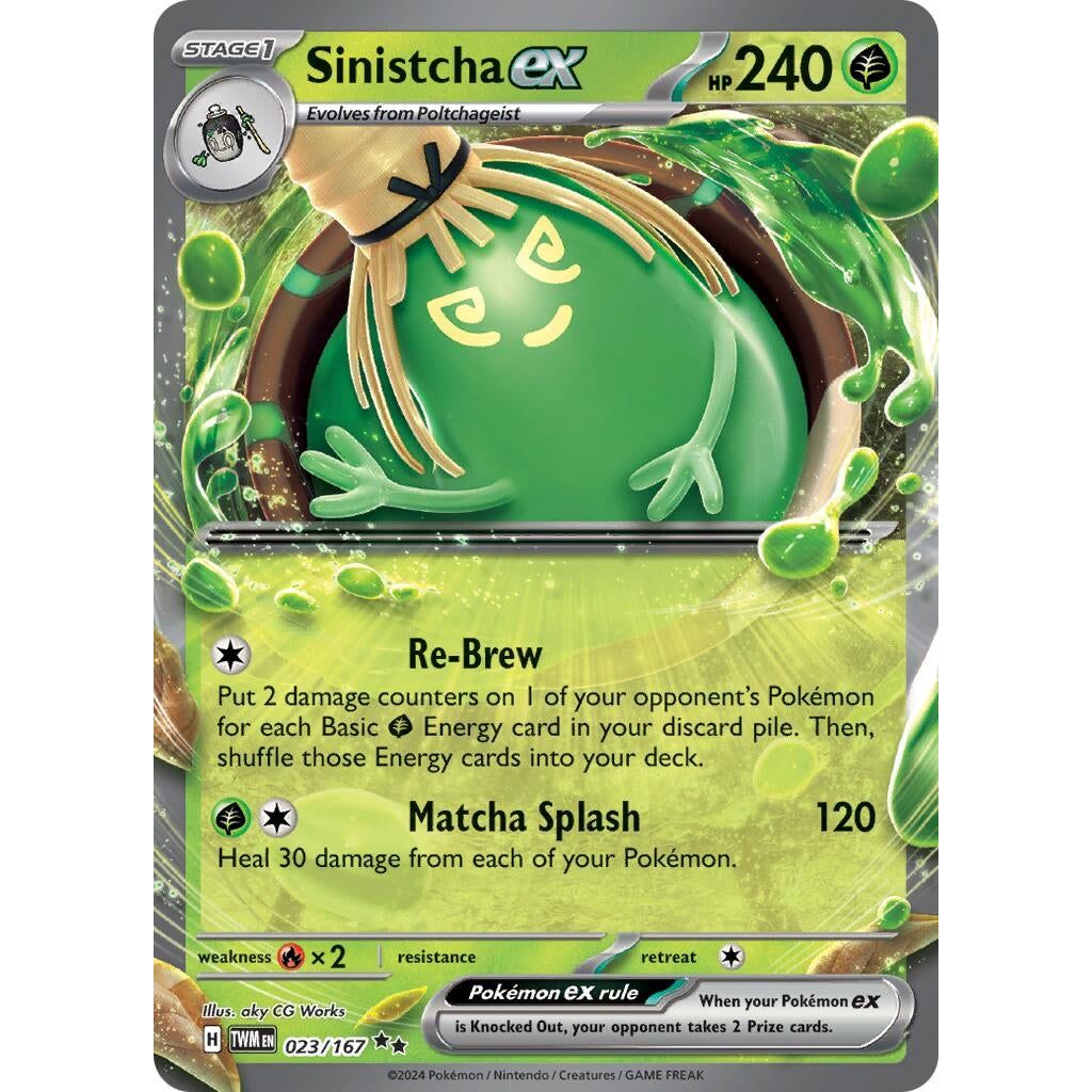 Image for Sinistcha ex (023/167) (TWM) - Pokemon