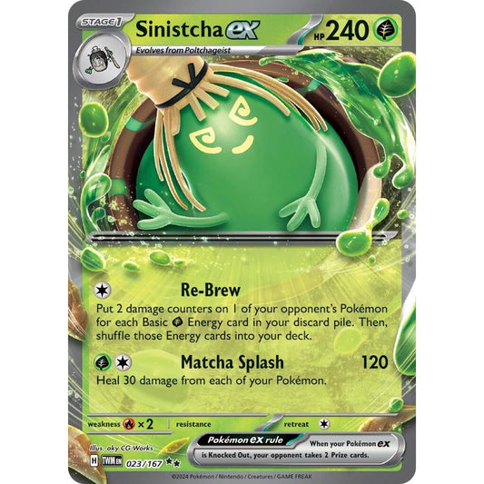Image for Sinistcha ex (023/167) (TWM) - Pokemon