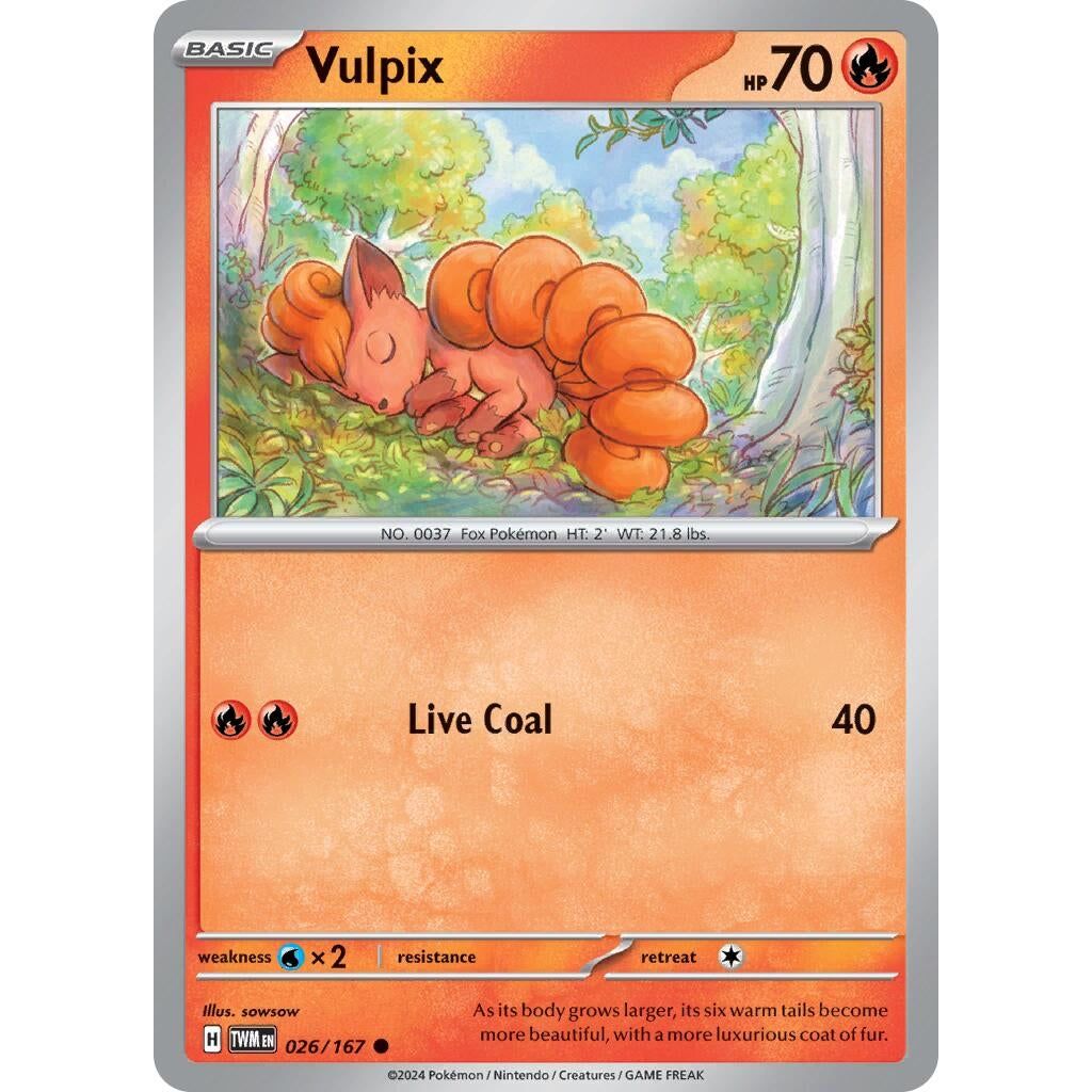 Image for Vulpix (026/167) (TWM) - Pokemon