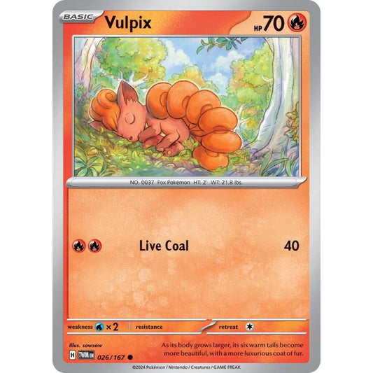 Image for Vulpix (026/167) (TWM) - Pokemon