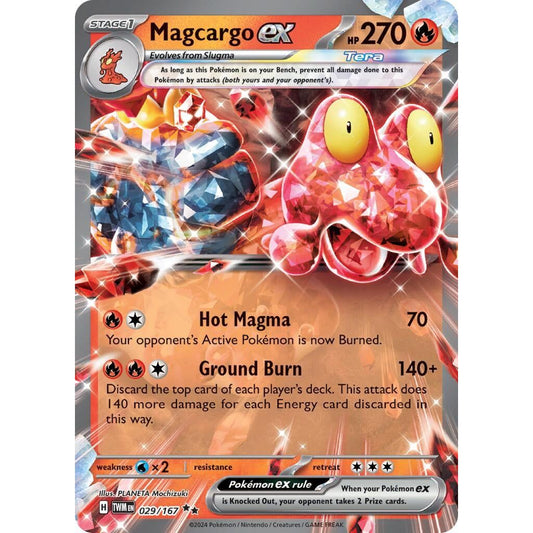 Image for Magcargo ex (029/167) (TWM) - Pokemon