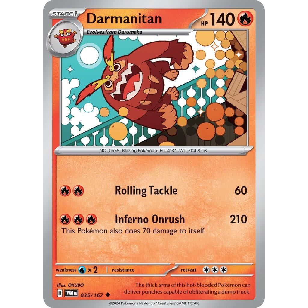 Image for Darmanitan (035/167) (TWM) - Pokemon
