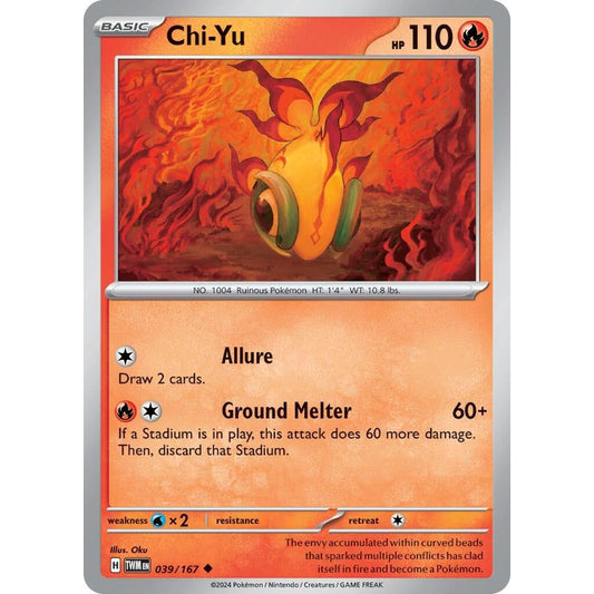 Image for Chi-Yu (039/167) (TWM) - Pokemon