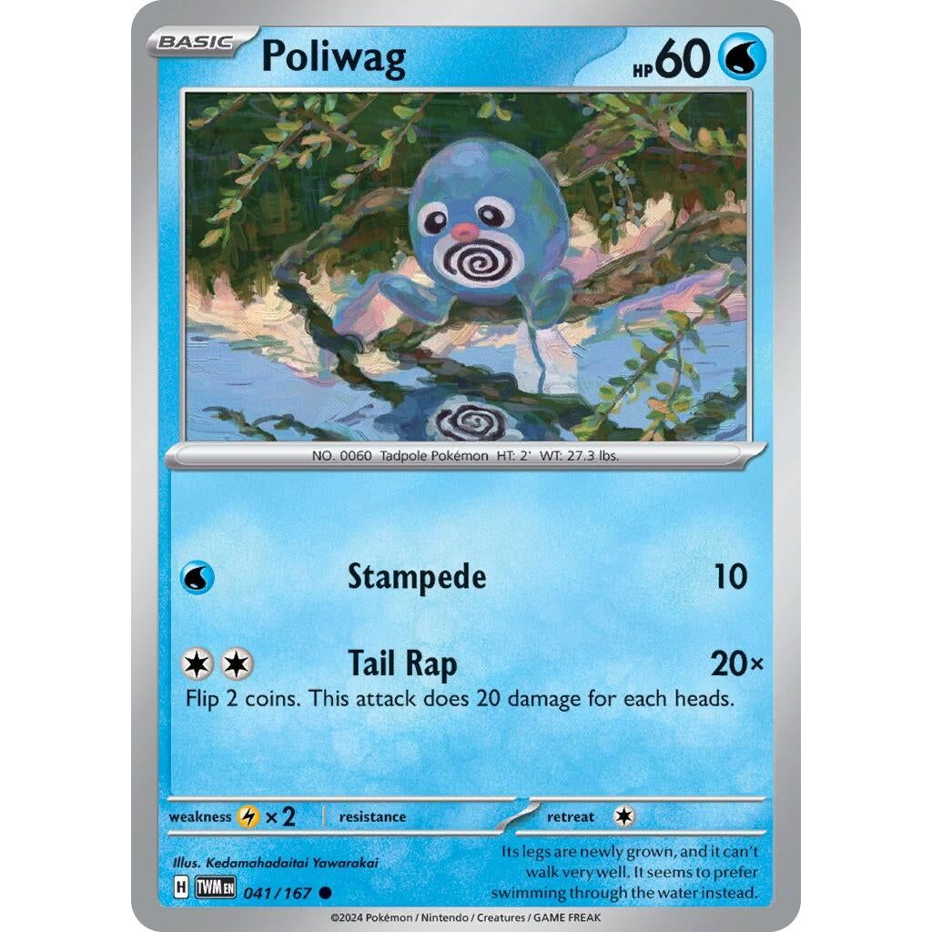 Image for Poliwag (041/167) (TWM) - Pokemon
