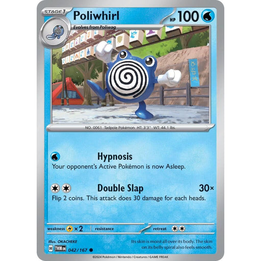 Image for Poliwhirl (042/167) (TWM) - Pokemon