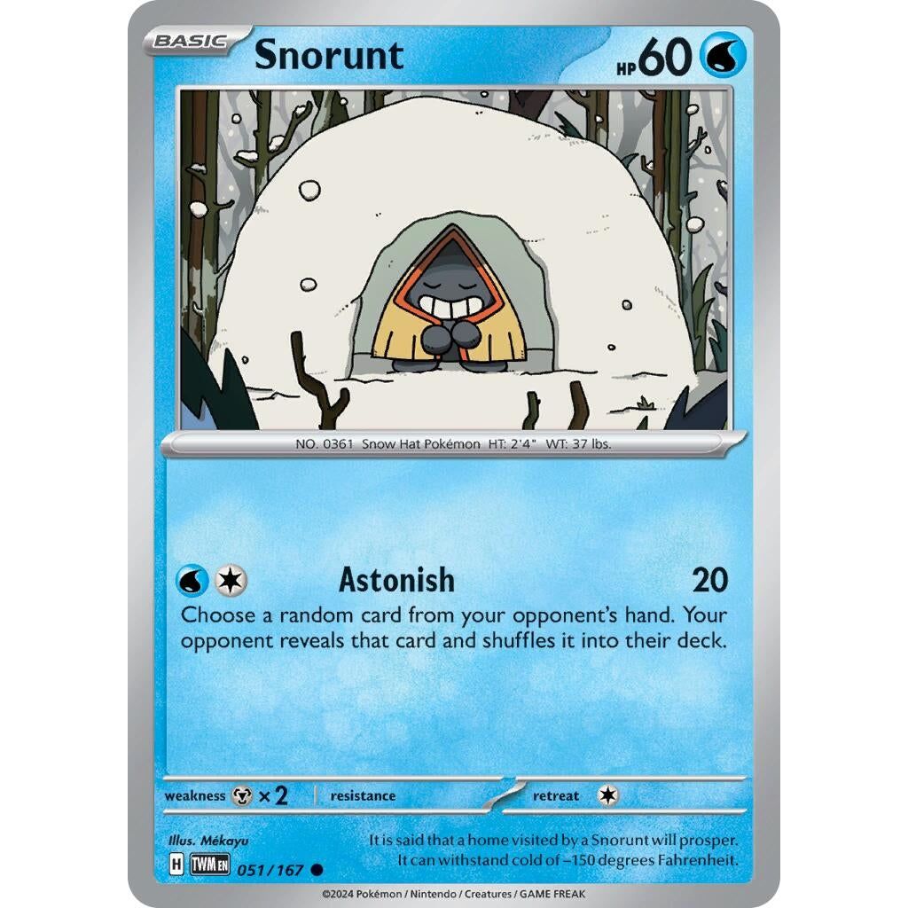 Image for Snorunt (051/167) (TWM) - Pokemon