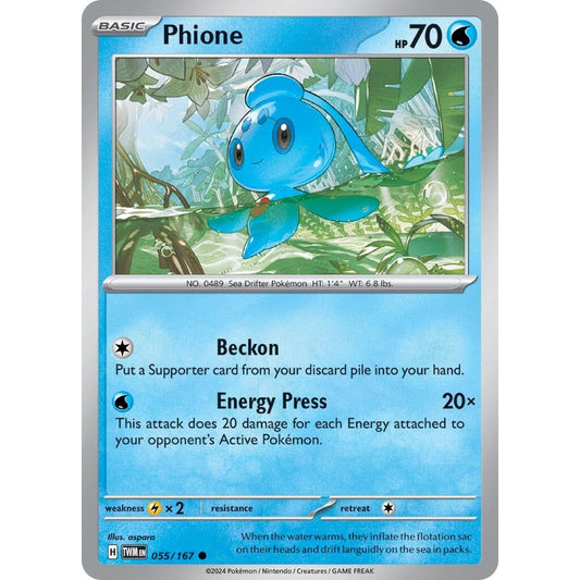 Image for Phione (055/167) (TWM) - Pokemon