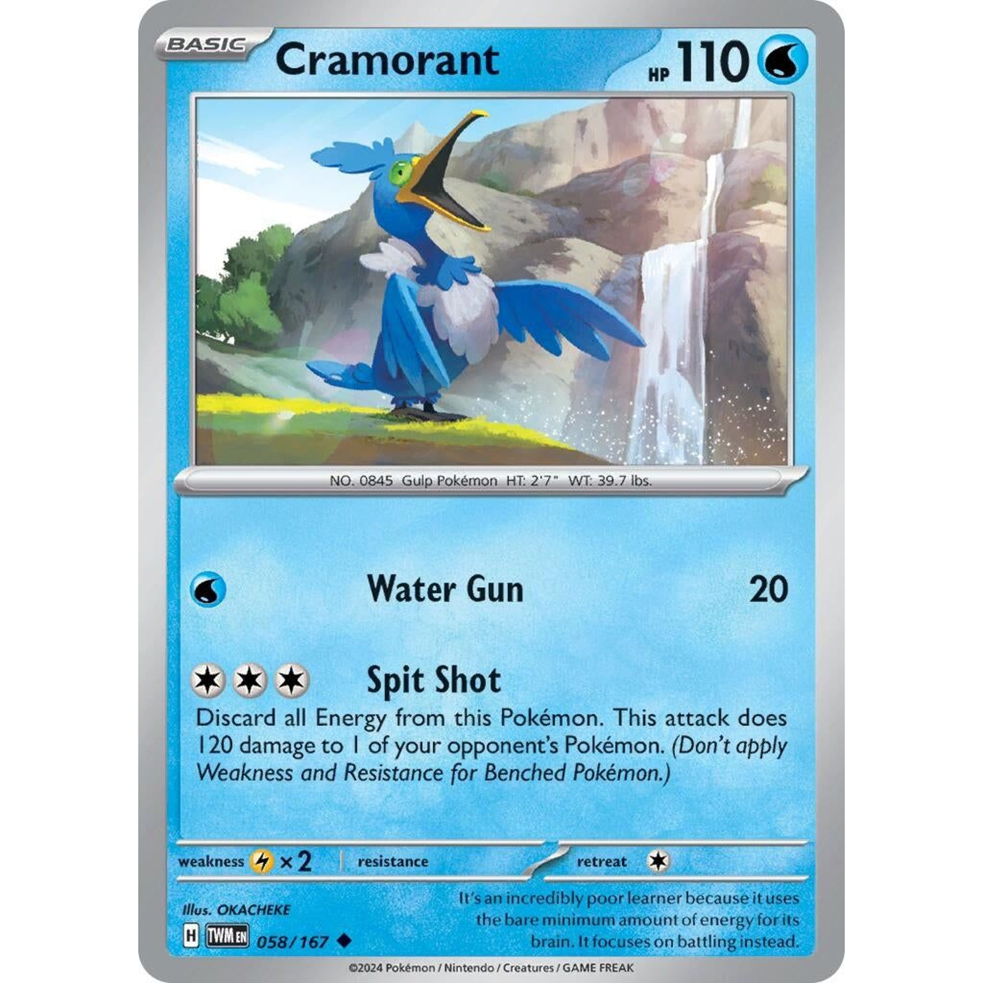 Image for Cramorant (058/167) (TWM) - Pokemon