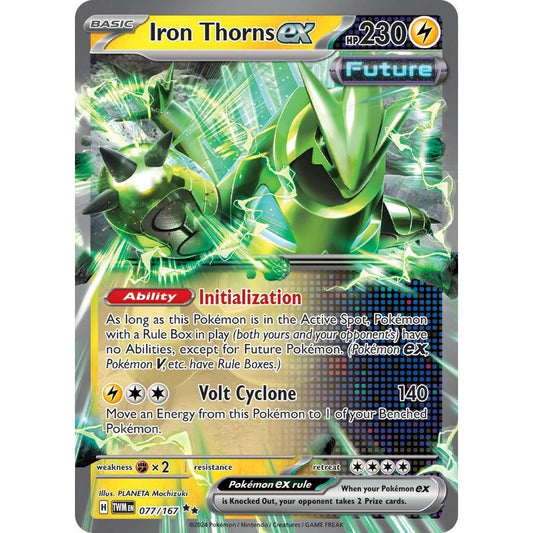 Image for Iron Thorns ex (077/167) (TWM) - Pokemon
