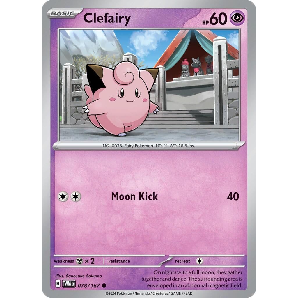 Image for Clefairy (078/167) (TWM) - Pokemon