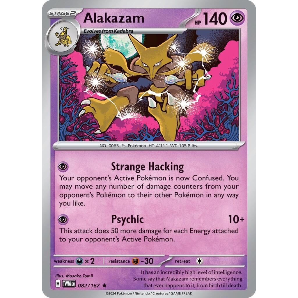 Image for Alakazam (082/167) (TWM) - Pokemon
