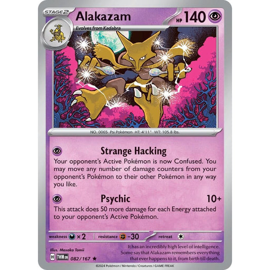Image for Alakazam (082/167) (TWM) - Pokemon