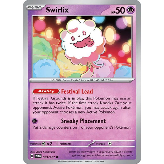 Image for Swirlix (089/167) (TWM) - Pokemon