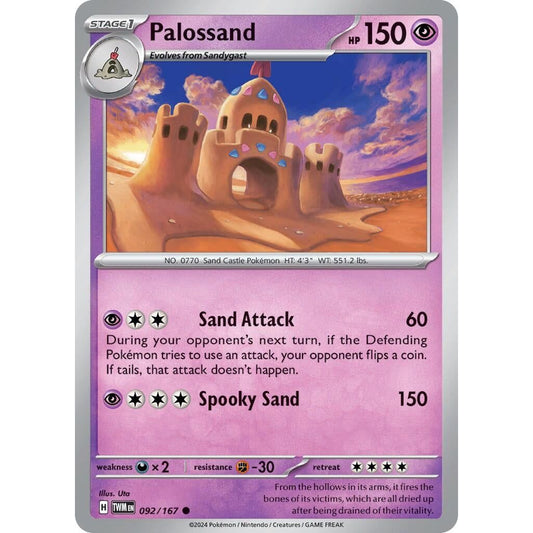 Image for Palossand (092/167) (TWM) - Pokemon