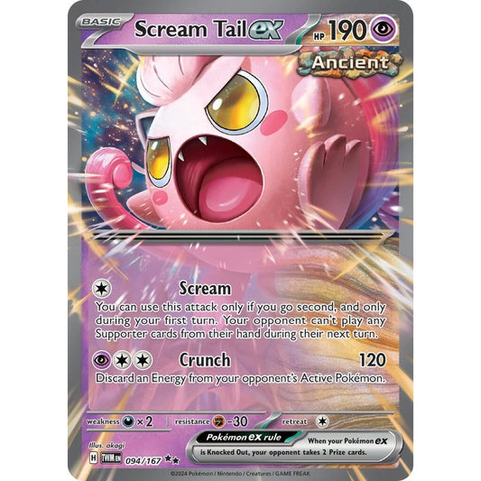 Image for Scream Tail ex (094/167) (TWM) - Pokemon