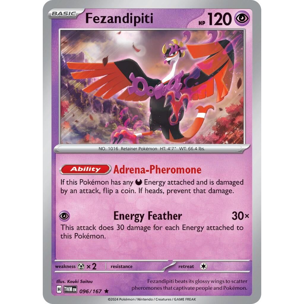 Image for Fezandipiti (096/167) (TWM) - Pokemon