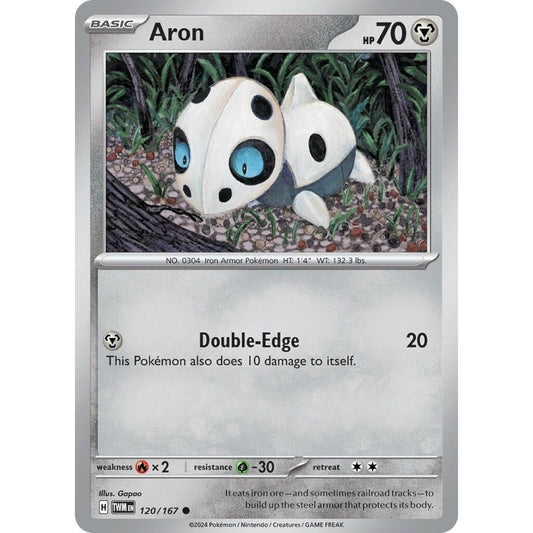 Image for Aron (120/167) (TWM) - Pokemon