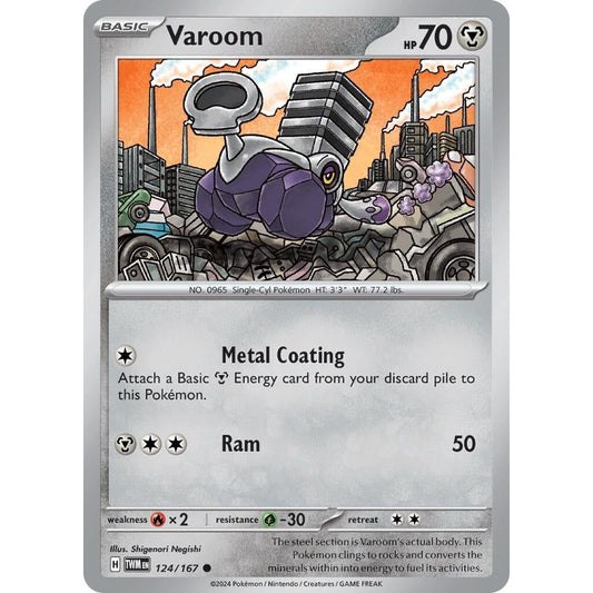 Image for Varoom (124/167) (TWM) - Pokemon