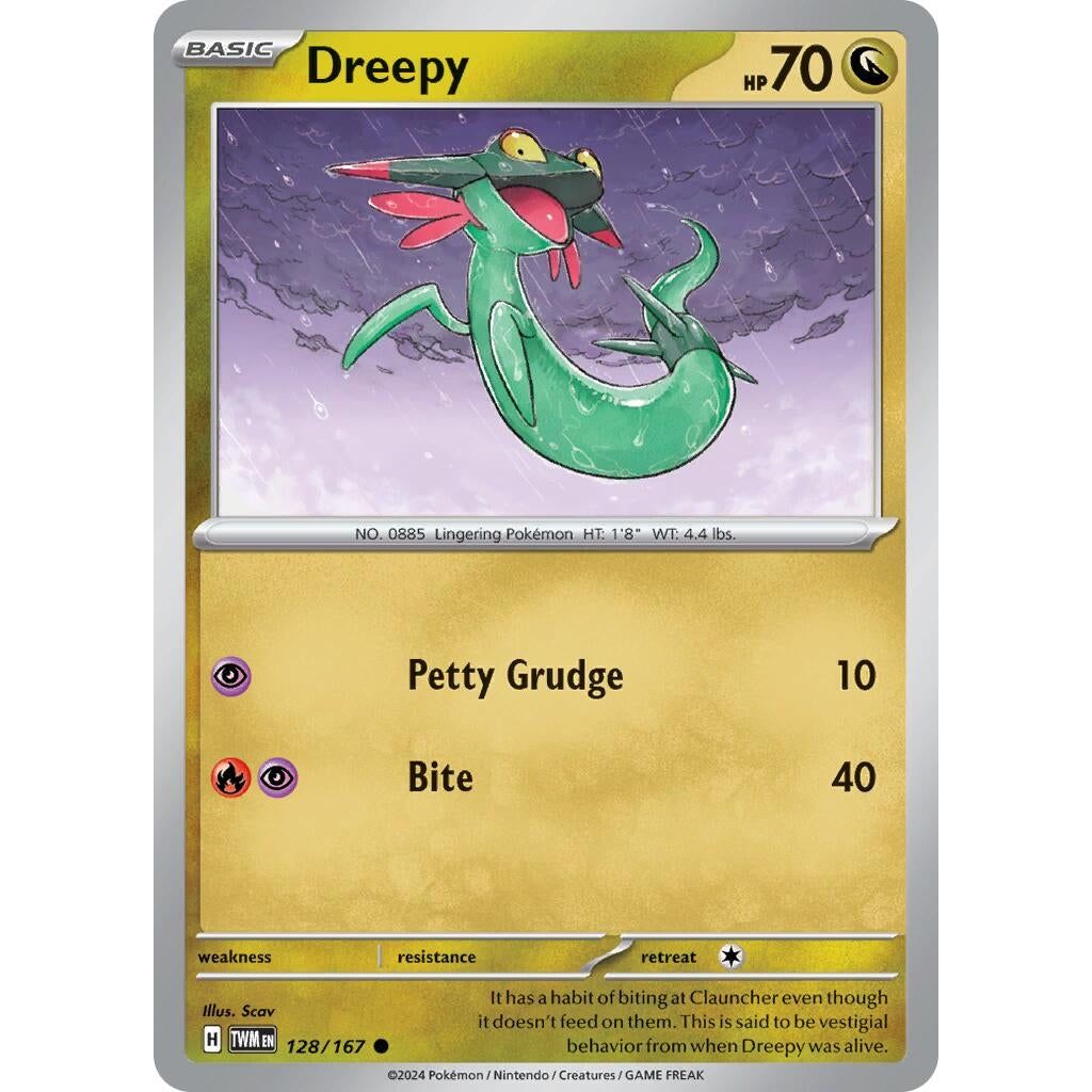 Image for Dreepy (128/167) (TWM) - Pokemon