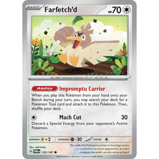 Image for Farfetch'd (132/167) (TWM) - Pokemon