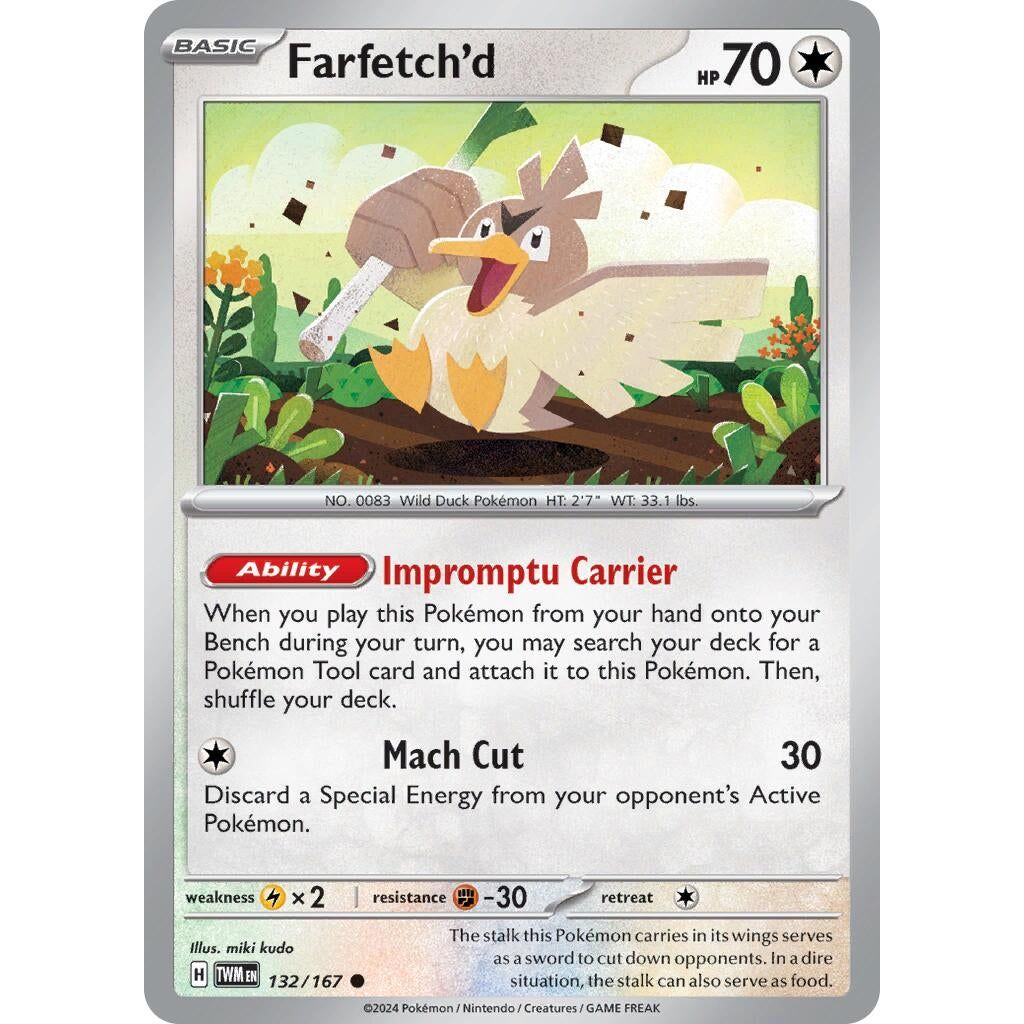 Image for Farfetch'd (132/167) (TWM) - Pokemon