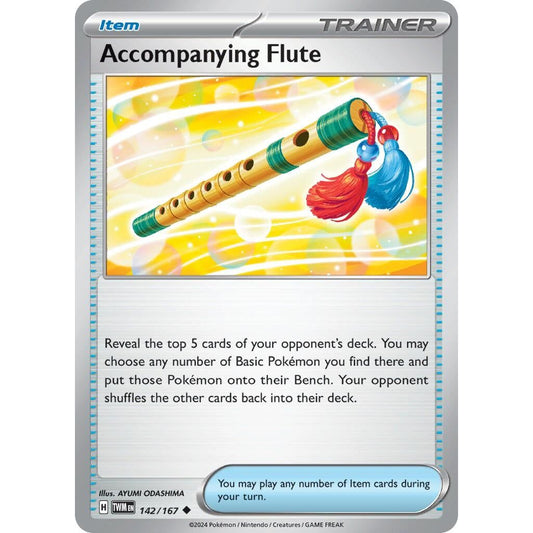 Image for Accompanying Flute (142/167) (TWM) - Pokemon