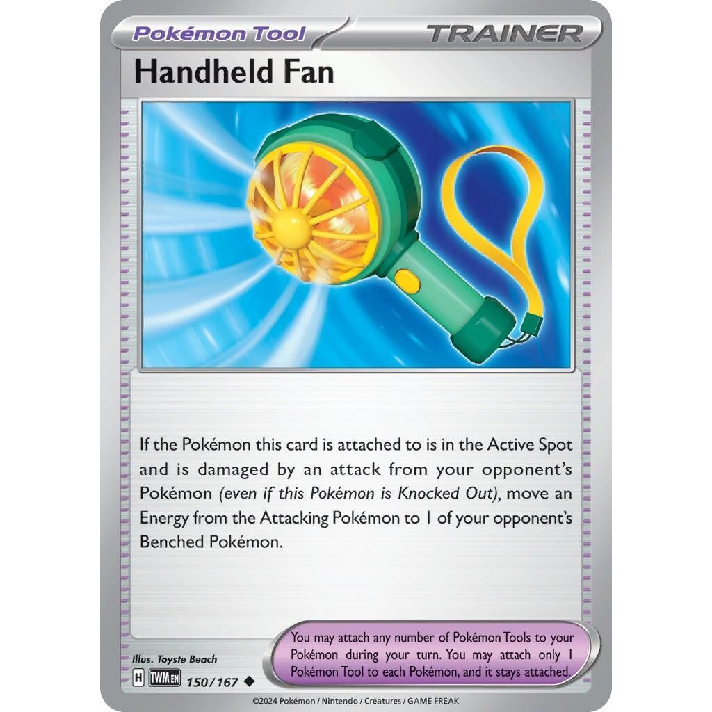 Image for Handheld Fan (150/167) (TWM) - Pokemon