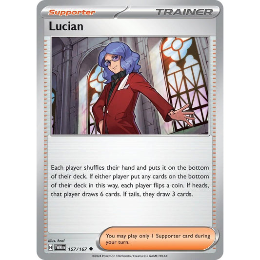 Image for Lucian (157/167) (TWM) - Pokemon