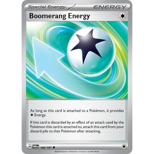 Image for Boomerang Energy (166/167) (TWM) - Pokemon